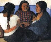 Diego Rivera The Three women and Child china oil painting artist